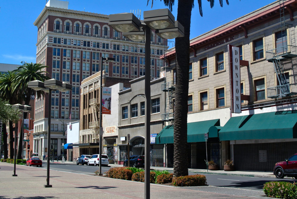 Matthew Davies image of Downtown Stockton, California